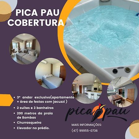 Residencial Pica Pau 301 Daire Bombinhas Dış mekan fotoğraf